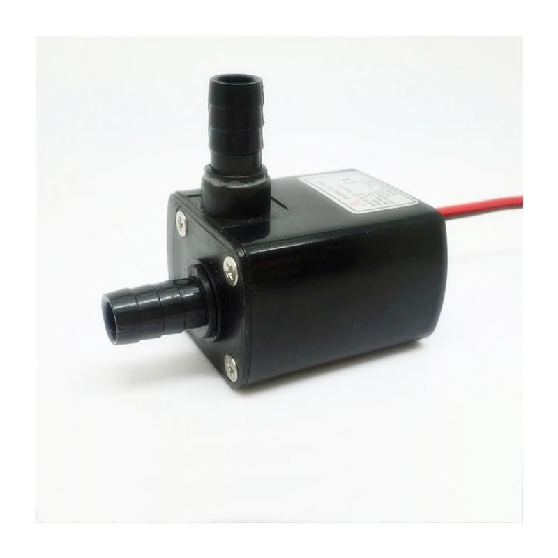 Pompe à eau brushless silencieuse DC 6V-12V pour remplacer une pompe de fontaine bruyante