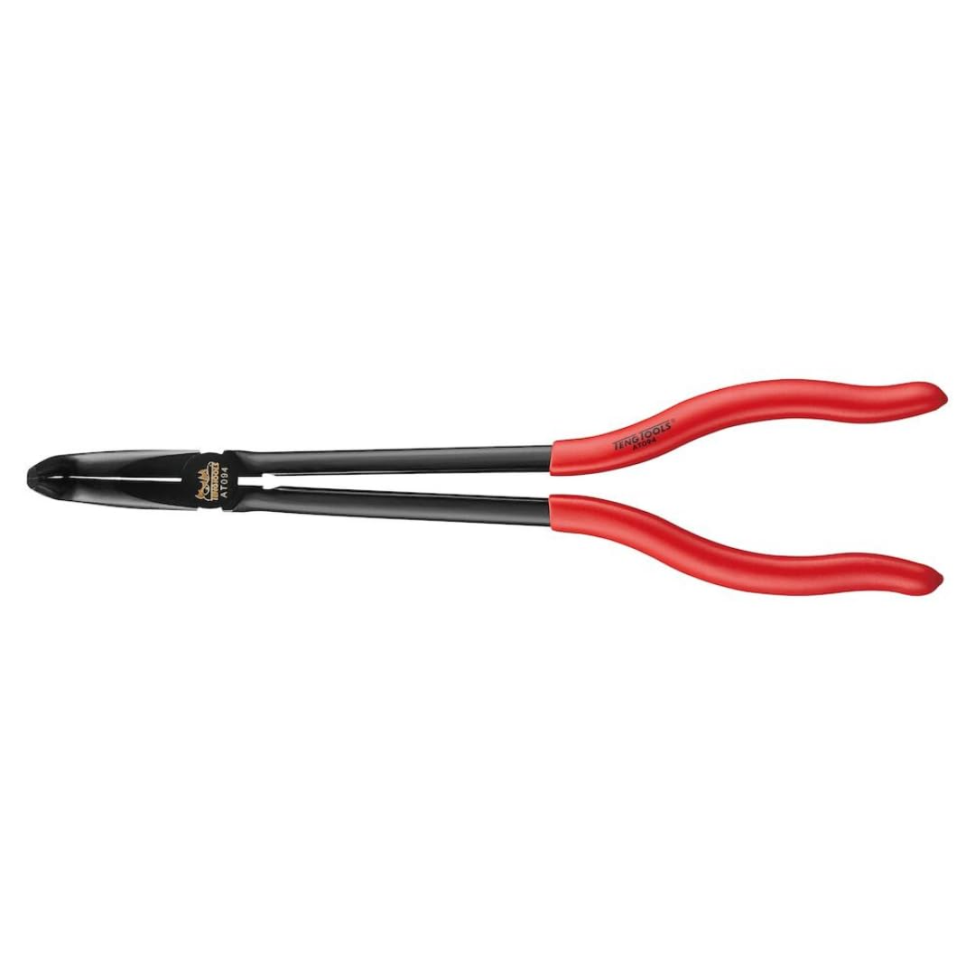Teng Tools Black 90° Angled Nose Long Reach Gripping Plier 275 Mm