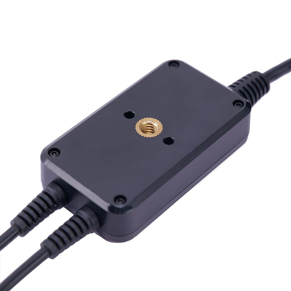 Aputure Adattatore DMX USB Type-C con interfaccia di input/output standard a 5 pin e porta di ricarica USB-C