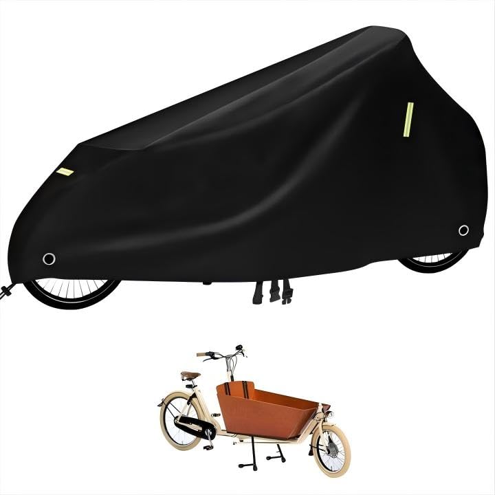 Funda Oxford 210D para bicicleta de carga de alta resistencia impermeable de 285 cm