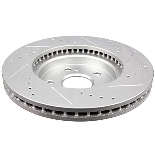 Image of cciyu Front Brake Kits with Calipers - 4 Dics Rotors 8 Ceramic Pads 4 Calipers With Bracket fit For Toyota 2004-2010 (8PCS)