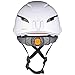 Klein Tools 60525 Safety Helmet, Type-2 Safety Helmet with Rechargeable Headlamp, Non-Vented, Class E, White