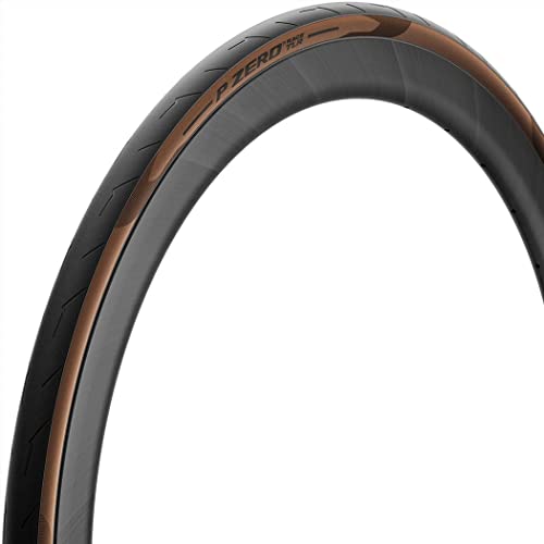 Pirelli P Zero Race Tlr Bike Tire - 700 X 28, Tubeless Ready Clincher, Folding, Classic Tan Sidewall #TOP12