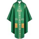 Taille : longueur de robe est d'environ 130 cm/51,18 pouces. Taille unique convenant à plupart des personnes, costume de robe catholique unisexe pour l'église.