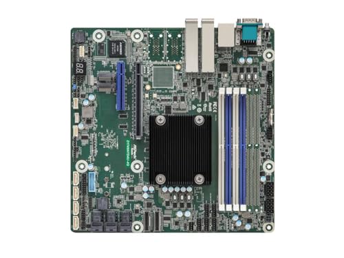ASRock Rack D1749NTD4U-4Q Micro-ATX SoC T[o[}U[{[h CeR XeonR D-1749NT vZbT[ PCIe4.0 4 SFP28 (ő25GbE)