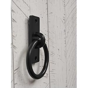 Heavy Duty Horse Tie Ring, Cross Tie Rings, Hay Net Rings, Multi Purpose Rings, Made in USA