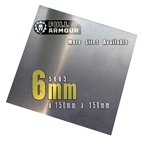6mm Aluminium Plaat - 5083 150mm x 150mm (15cm x 15cm) - Image 3