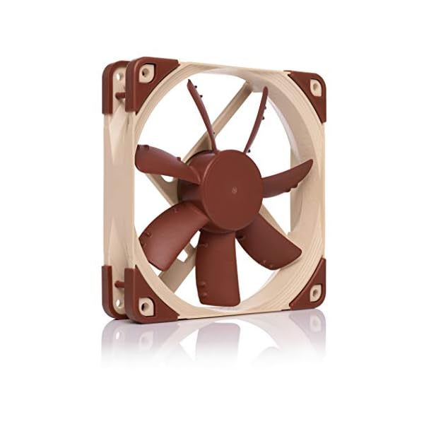 Noctua 5X NF-S12A PWM, Ventilador Silencioso, 4 Pines (120 mm, Marrón)