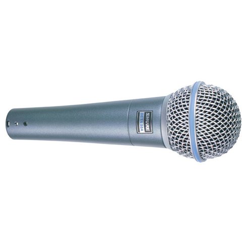 Shure BETA58A microfono professionale per voce live, karaoke