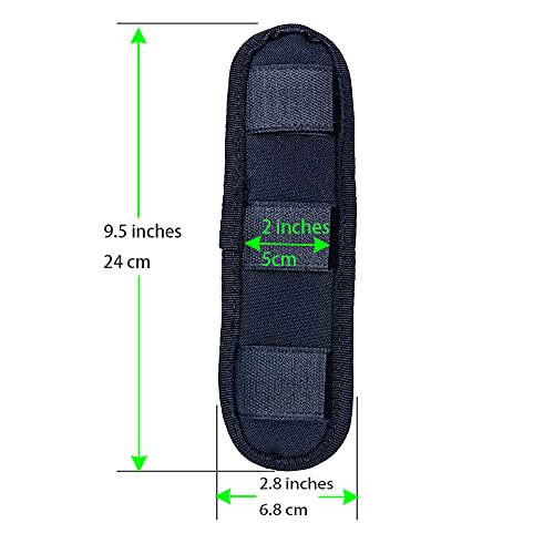 Removal Shoulder Pad Rifle Gun Sling Cushion Replacement Foam Shoulder Strap Pads For Bag And Backpack (1, Black) #TOP2