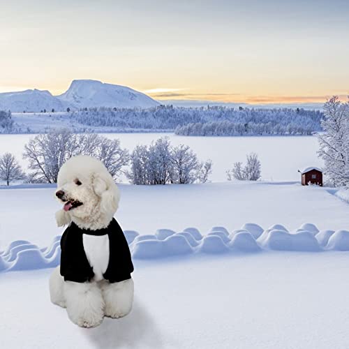 Mesheen Dog Sweaters Shirt For Small Dogs And Cats Made Of Soft Skin Friendly Double Sided Plush Fabric Keep Your Pet Warm And Cozy, Dog Coat Use Snoopy Cartoon Pattern Embroidery Design #TOP2