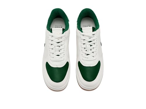 POLO RALPH LAUREN, Mens, Masters Court Leather Sneakers, New Forest, 11, Medium