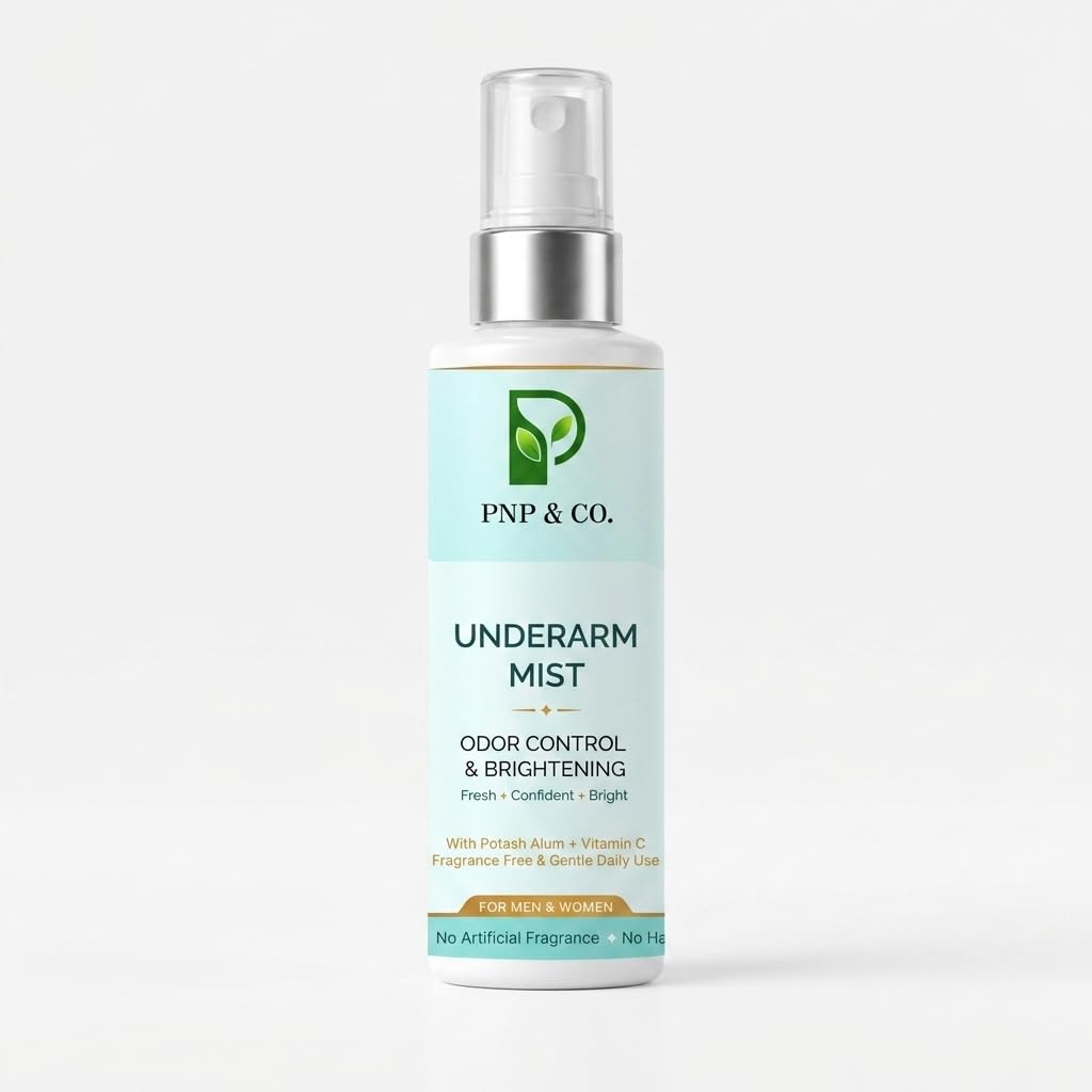 Underarm Mist for Men & Women | Odor Control & Underarm Brightening Spray | With Potash Alum & Vitamin C | Fragrance Free Daily Use Mist | No Artificial Fragrance | 100ml-image-47