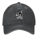 Circonferenza regolabile: Il retro del cappello da baseball ha una fibbia regolabile in metallo retro e una cinghia regolabile, che può regolare la circonferenza della testa per adattarti.