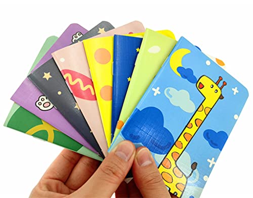 Alimitopia 24Pcs Mini Notebook,Portable Pocket Journal Steno Memo Notebook Minidaily Notepad (Animals (24Pcs)) #TOP4