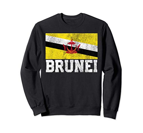 Brunei Flag Family Pride Country Men Women Vintage Gift Felpa