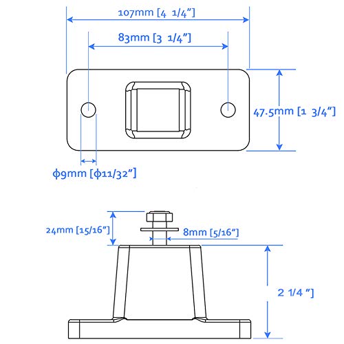 Rubber Vibration Isolator Mounting Bracket For Mini Split Air Conditioner Condenser #TOP1