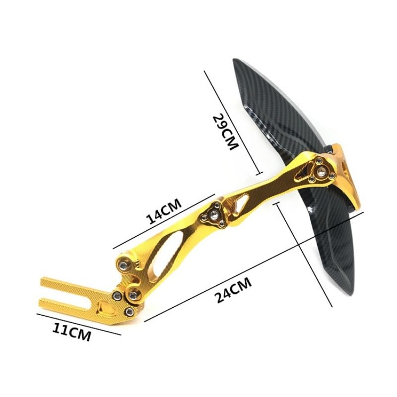Garde-boue arrière universel pour moto de toutes marques - 3