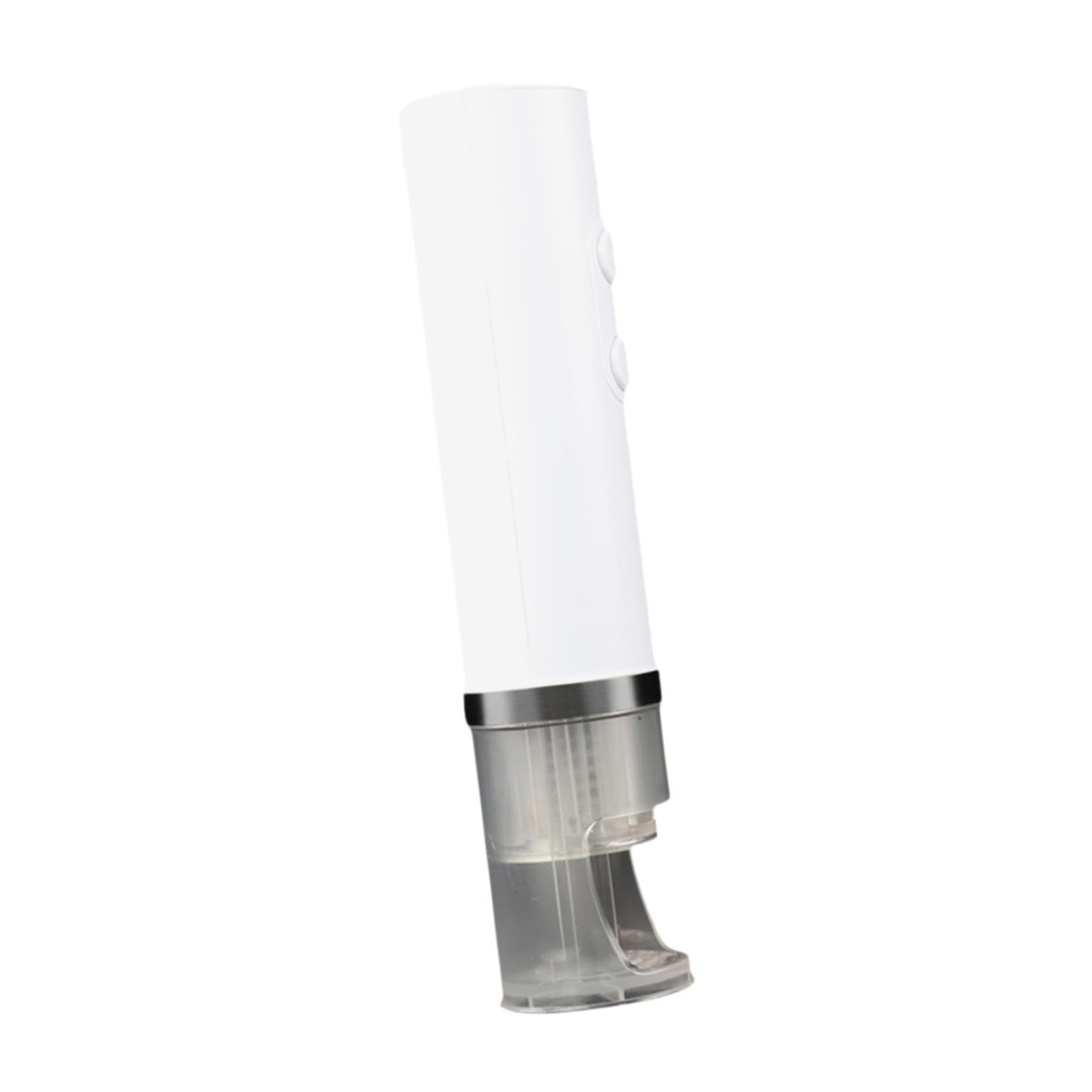 Cascanueces Eléctrico Multifuncional con USB para Avellanas, Pelador Eléctrico de Frutos Secos, Abridor de Piñones y Nueces Pecanas, Blanco, Individual