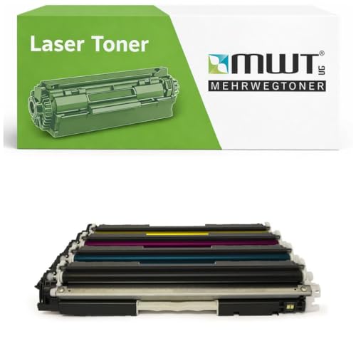 Toner compatible HP 130A CF350A à haut rendement +15% pour HP Color LaserJet Pro MFP M176 M177