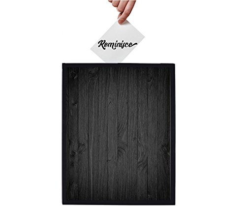 Shadow Box Display Case – Black Wooden Shadow Box Frame - Showcase Bottle Caps, Shells, Ticket Stubs, Airline Tickets, Ideal for Memorabilia Photos, Flowers, & Medals (10 x 8 in) - Thumbnail 7