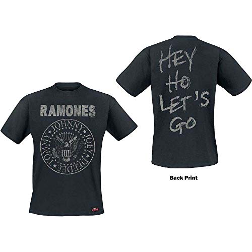 T-Shirt # Xxl Unisex Black # Seal Hey Ho