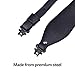 Raiseek Rifle Sling Buffalo Hide Leather Sling with Swivels, Durable Gun Strap, Metal Hardware 1