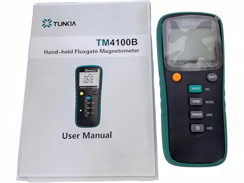 Tester de Campo Magnético Débil Fluxgate Medidor ±1000μT miniatura 4