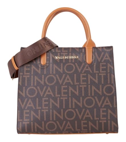 Valentino Shopper Schultertasche Regina Re Shopping Bag Moro/Naturale dunkelbraun