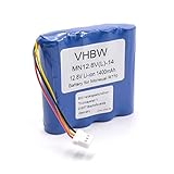 vhbw Akku kompatibel mit Moneual ME590, ME670, ME770, ME770 Style Staubsauger Home Cleaner Heimroboter (1400mAh, 12,8V, Li-Ion / LiFePO4)