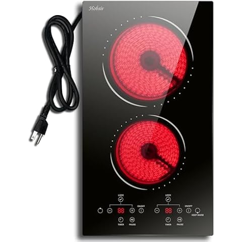 Hobsir hob 2 Burner Electric Cooktop Cover