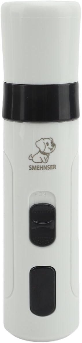 MAVIS LAVEN Dog Nail Grinder, Electric Pet Nail Trimmer 2 Speed 7000-8000 RPM Low Noise 50dB with Carborundum Wheel for Dogs Cats Small to Large Pets