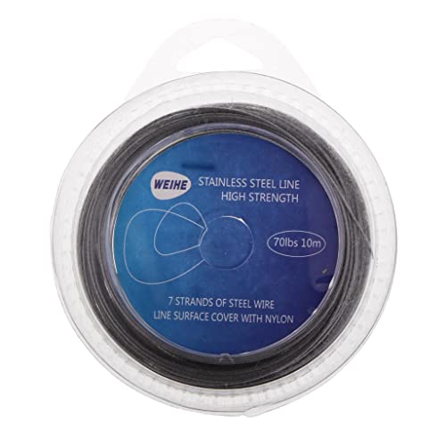 Alambre de acero inoxidable para pesca con revestimiento de nylon miniatura 1