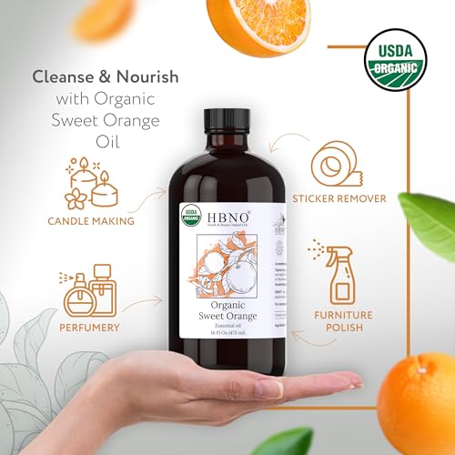 Aceite Orgánico de Naranja HBNO 475 ml miniatura 2