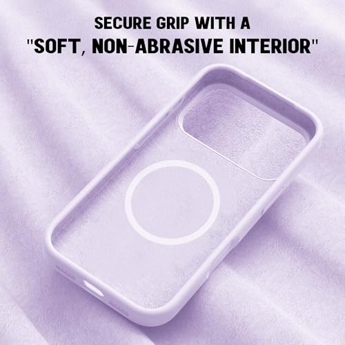 Image of Kratos Soft Silicone Case Cover Compatible with iPhone 17 Pro Max - Everyday Comfort Protection, Wireless Magnetic Charging Case with Raised Edge Camera & Screen Protection, Shock-Resistant Design
