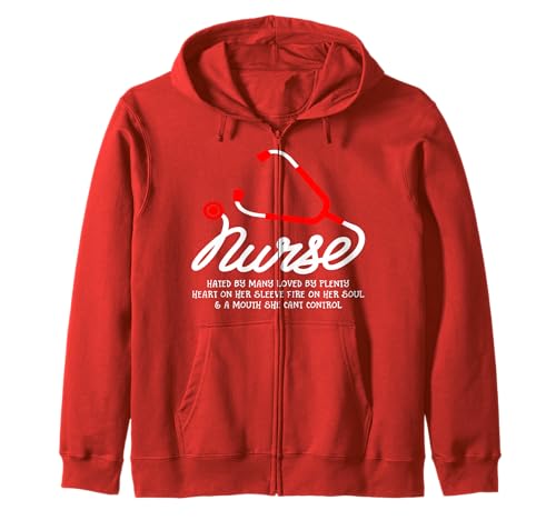 Carrières d'infirmière amusantes Infirmière mignonne Sweat à Capuche