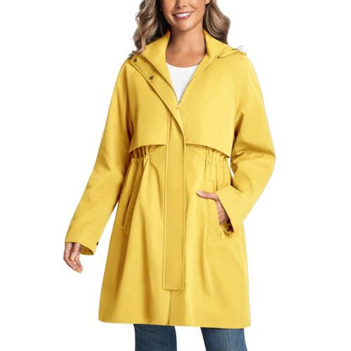 Trench coupe-vent femme léger et imperméable idéal pour vos trajets quotidiens
