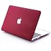 Candance(TM) Hard Case Cover for Apple MacBook Air 13.3" A1369 / A1466 AIR 13-inch/ Rubberized QuickSand Surface Hard Shell Case Cover for 2014 New Macbook Air 13" 13.3" A1369 & A1466 with Silicone Keyboard Cover Skin Stickers Protector QuickSand Red and screen protector(QuickSand Red with Silicone Keyboard Cover Skin Stickers Protector)