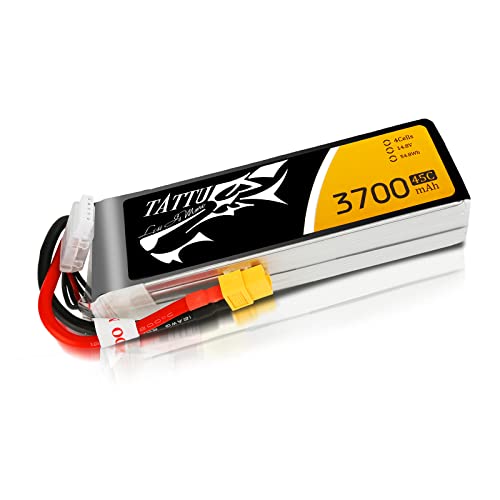 Batterie Lipo 4S Tattu 14.8V résout le manque d'autonomie de votre drone de course FPV