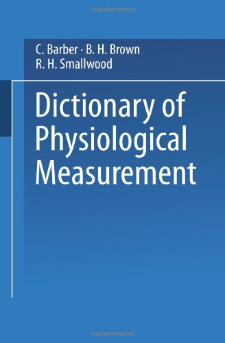 Buy Dictionary of Physiological Measurement โ BookShops.in