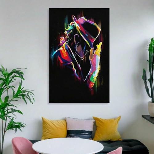 Murale 60x90cm sans cadre TONGYINLI pour habiller un mur vide avec une toile de musique