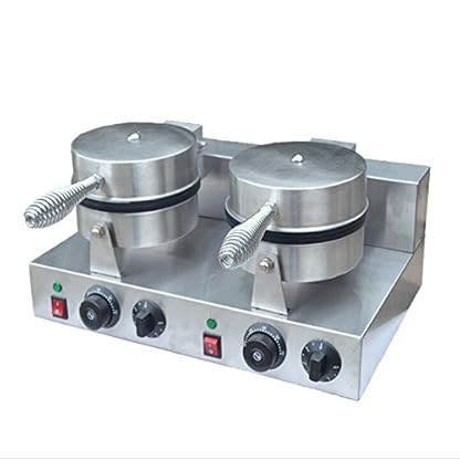 hanchen Instrument? Commercial Elektrische fy-2207b-2 doppelten Kopf Sweet Heart Art Waffeleisen Muffins die Maschine Baker - 220v – Bild 3