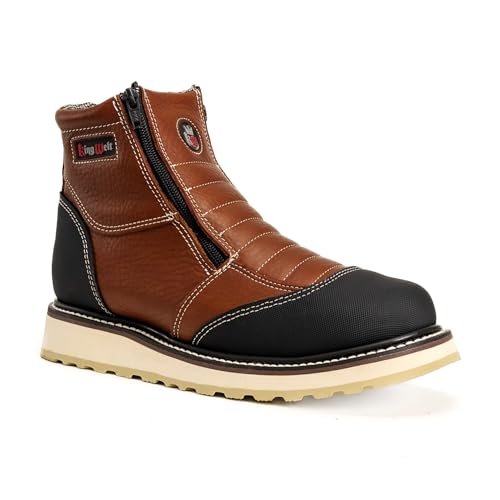 Image of King Welt Ultra Flex 6 inch 337 Zipper Double Density Lightweight Men Work Boots