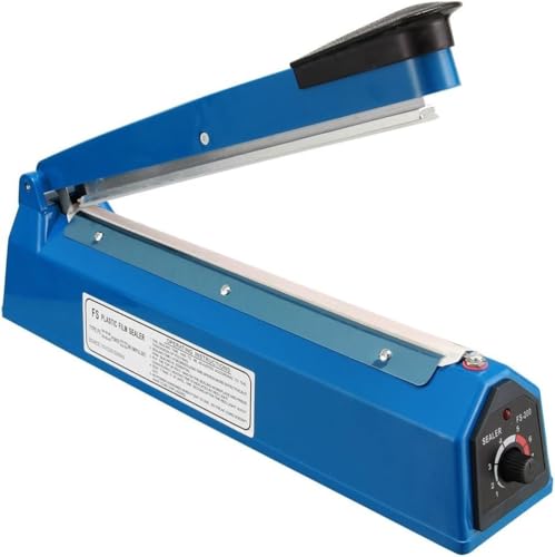 Yontree Sellador de Bolsas de Plástico Portátil Color Azul 53x29CM