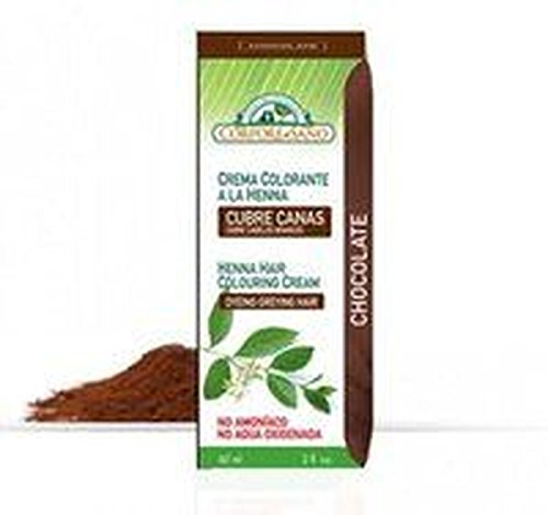 Crema Colorante Henna Chocolate 60 ml de Corpore Sano