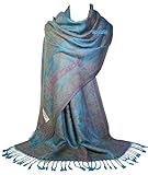 Stil MSC5: GFM Mosaik Weave Pashmina Style Schal Mosaikgewebe bedeutet, dass das Gewebe breit ist, um den Schal leicht und atmungsaktiv zu machen. Mosaik-Webschals sind weich auf der Haut.