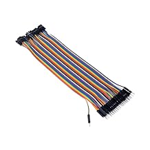 Antrader 40 Pin 20CM Ribbon Cables Male to Female M/F for Raspberry Pi