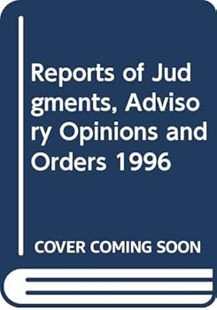Hardcover Reports of Judgments, Advisory Opinions and Orders 1996 Book