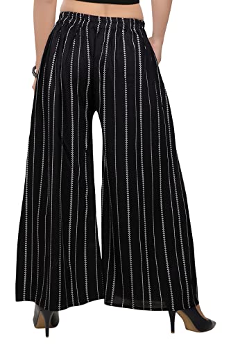 Image of Zen Women's Plus Size Palazzo - 9XL - Waist Size up to 58