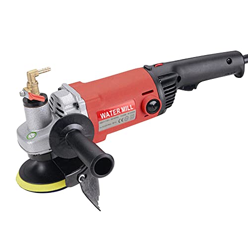 Pulidora de agua 1400W Máquina pulidora para mármol cemento granito terrazo con disco de pulido velocidad variable